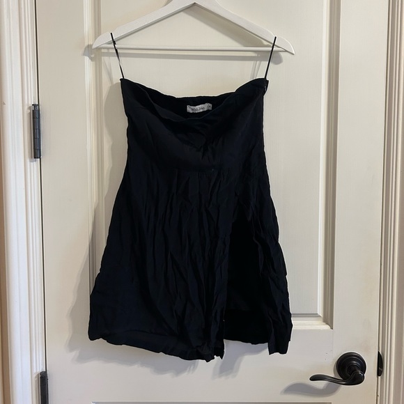 With Jean Black Strapless Dress - Picture 1 of 4